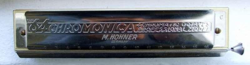 Hohner 64 Chromonica 4 Chromatic Octaves Professional Harmonica Model #280 in C, original box