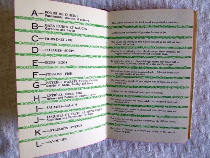 ESSENTIAL CLASSIC!: L. Saulnier's  Le Repertoire de la Cuisine, British De Luxe Edition, 1950, good