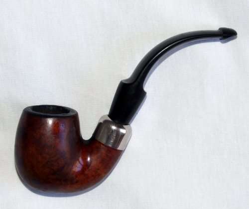 Vintage Estate Smoking Pipe: Italy "Oom Paul" SAVINELLI #2614 Dry System in good condition.