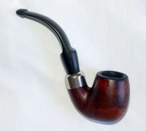 Vintage Estate Smoking Pipe: Italy "Oom Paul" SAVINELLI #2614 Dry System in good condition.