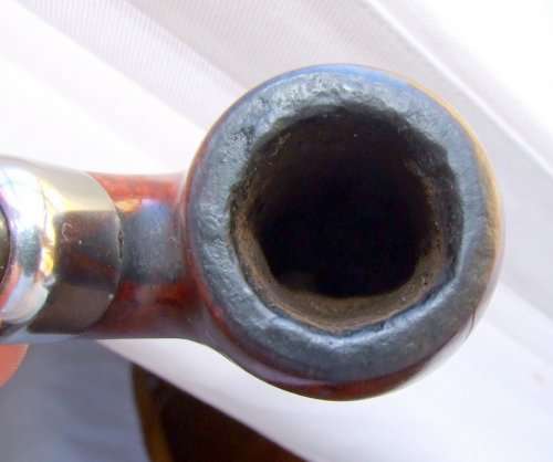 Vintage Estate Smoking Pipe: Italy "Oom Paul" SAVINELLI #2614 Dry System in good condition.