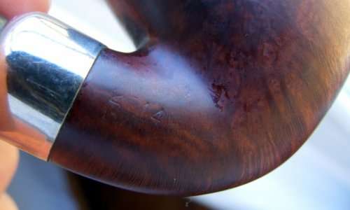 Vintage Estate Smoking Pipe: Italy "Oom Paul" SAVINELLI #2614 Dry System in good condition.