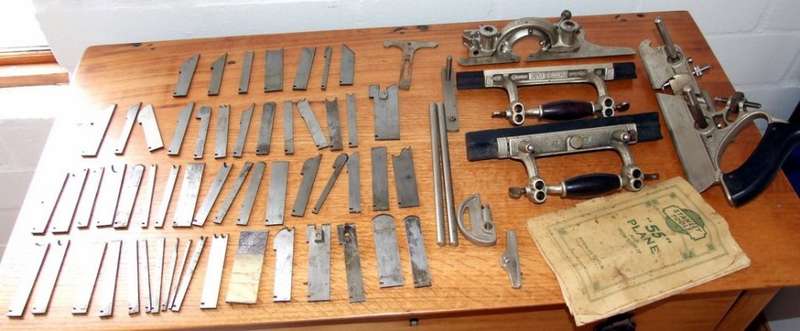 Stanley 55 Combination Plane 55 cutters excellent condition boxed with original instruction book