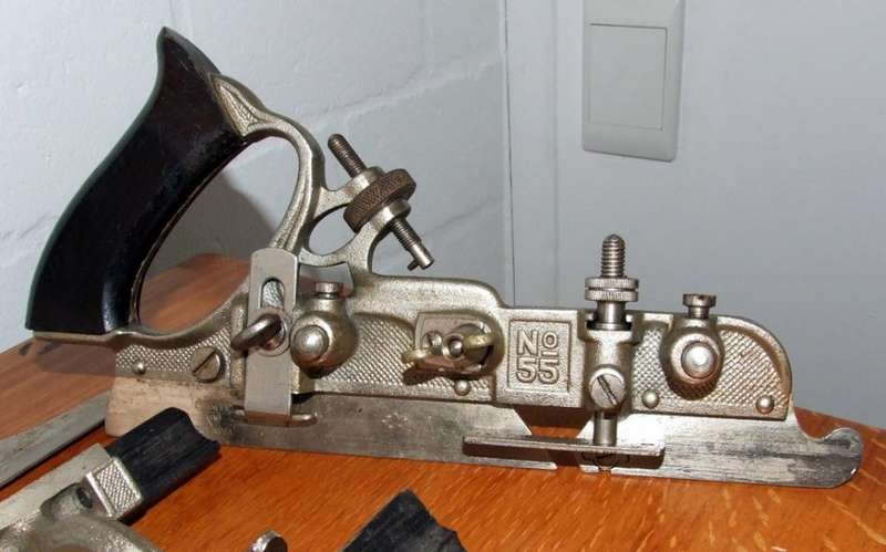 Stanley 55 Combination Plane 55 cutters excellent condition boxed with original instruction book