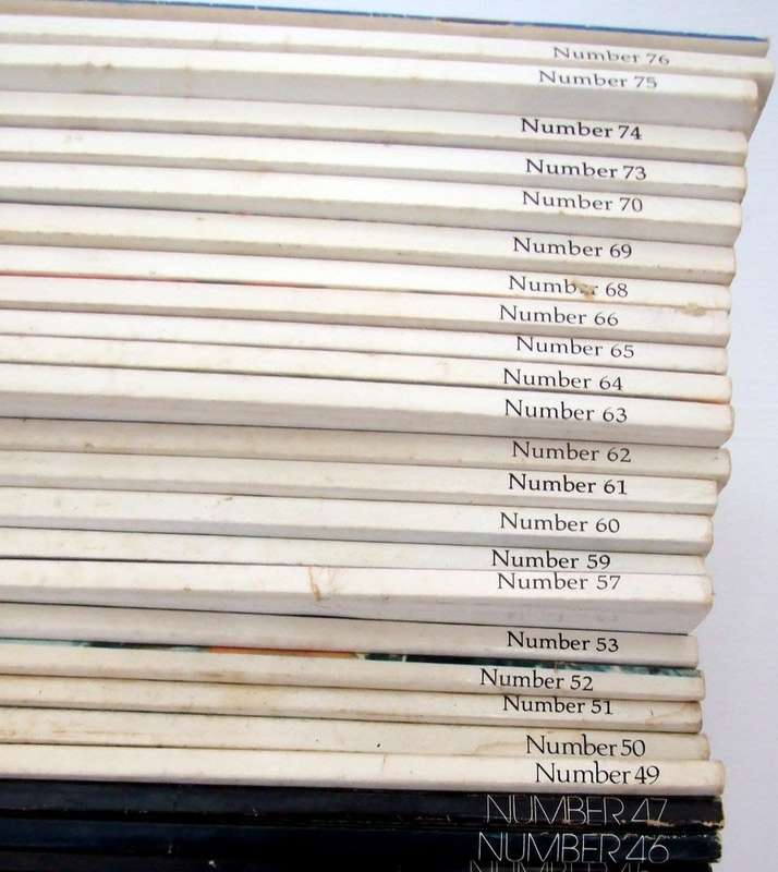 MODEL SHIPWRIGHT MAGAZINES: Collection of 67 issues - bid per magazine to take all