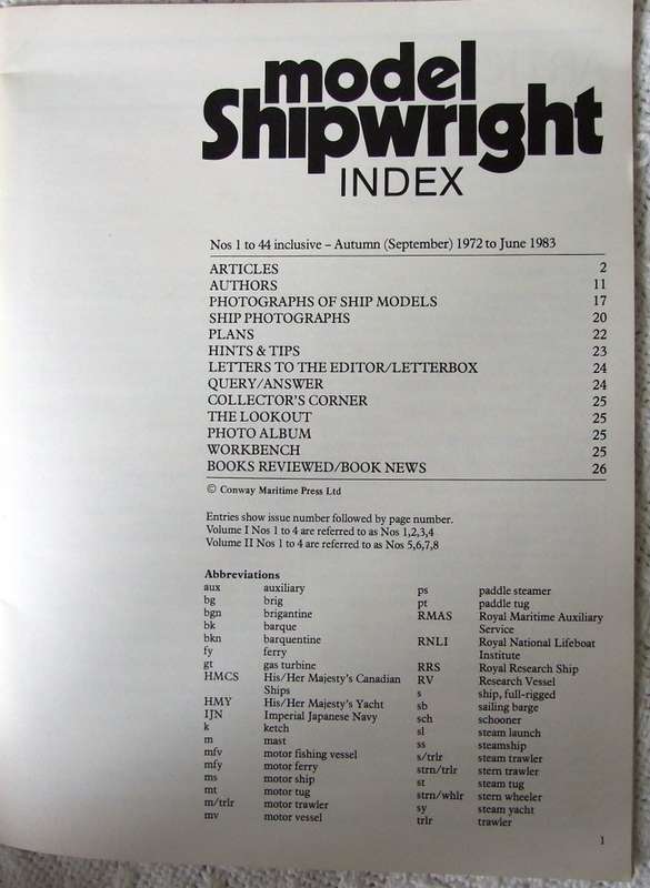 MODEL SHIPWRIGHT MAGAZINES: Collection of 67 issues - bid per magazine to take all