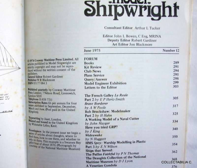 MODEL SHIPWRIGHT MAGAZINES: Collection of 67 issues - bid per magazine to take all
