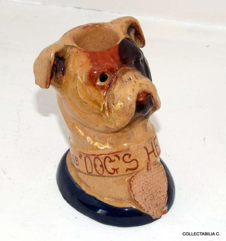 rare!! READ BROTHER'S DOG'S HEAD LONDON BOTTLING: BASS & GUINNESS ADVERTISING STRIKER/VESTA