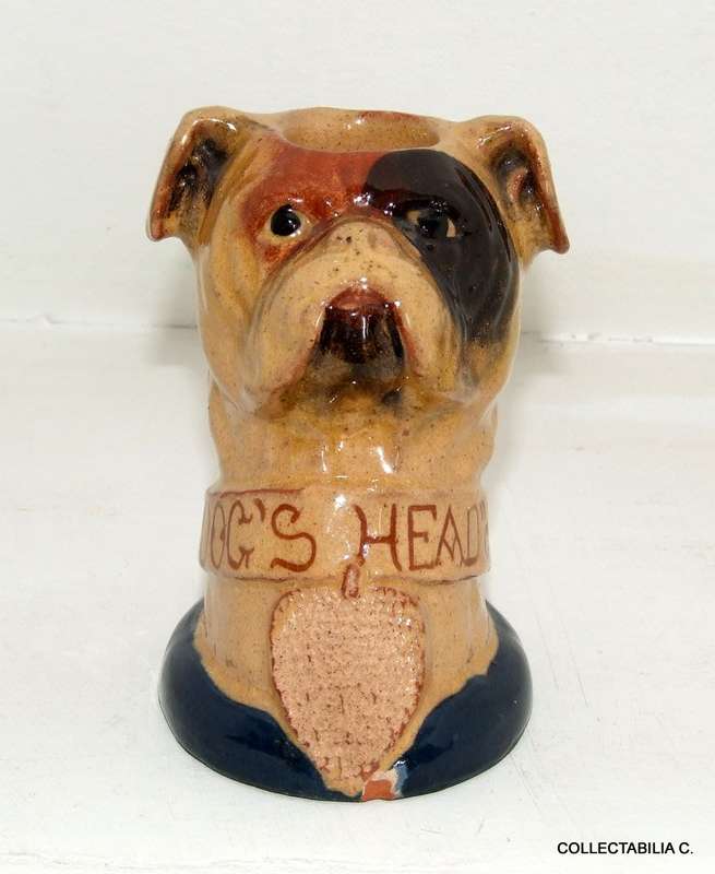 rare!! READ BROTHER'S DOG'S HEAD LONDON BOTTLING: BASS & GUINNESS ADVERTISING STRIKER/VESTA