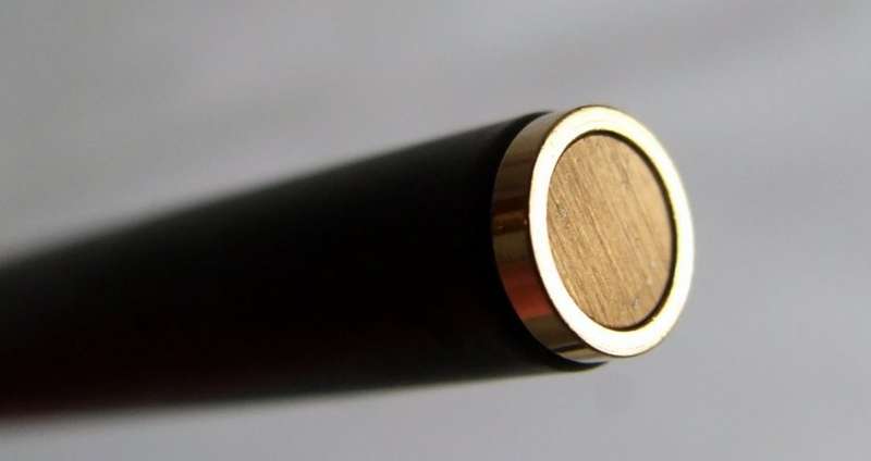 Vintage epoxy matt black with gold trim 1984 PARKER ARROW Fountain Pen in excellent condition