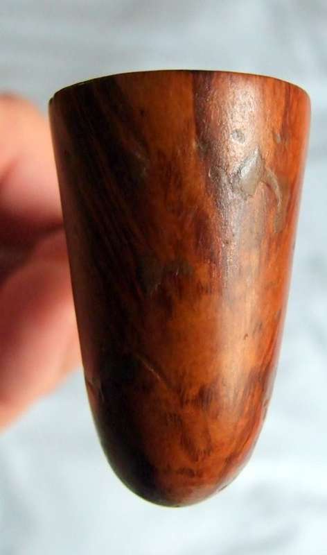 PETERSON'S CALABASH SMOOTH FISHTAIL  estate pipe