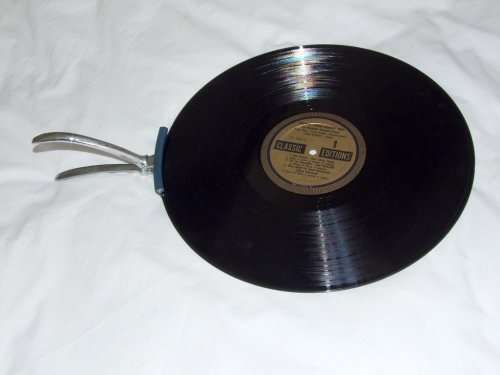 Vintage MIRAGRIP LP record holder - for safe record handling!
