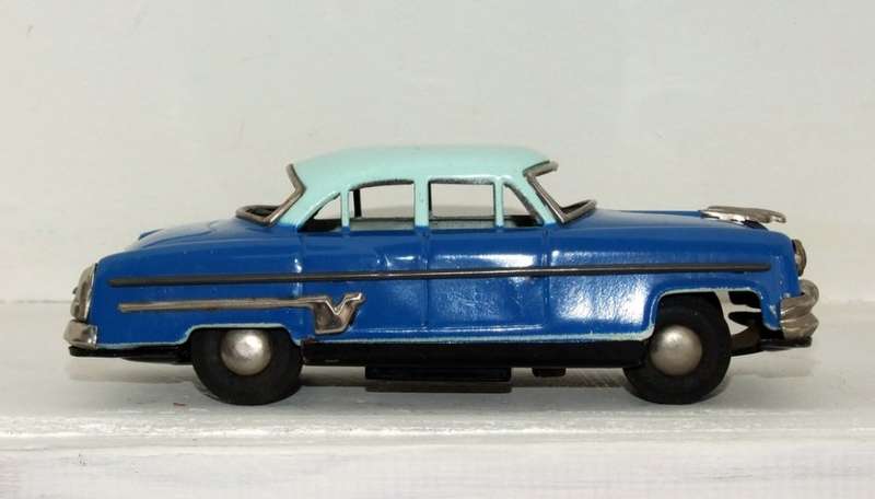 A made in Japan battery operated Tinplate Cadillac car circa 1950