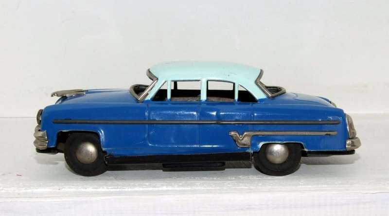A made in Japan battery operated Tinplate Cadillac car circa 1950