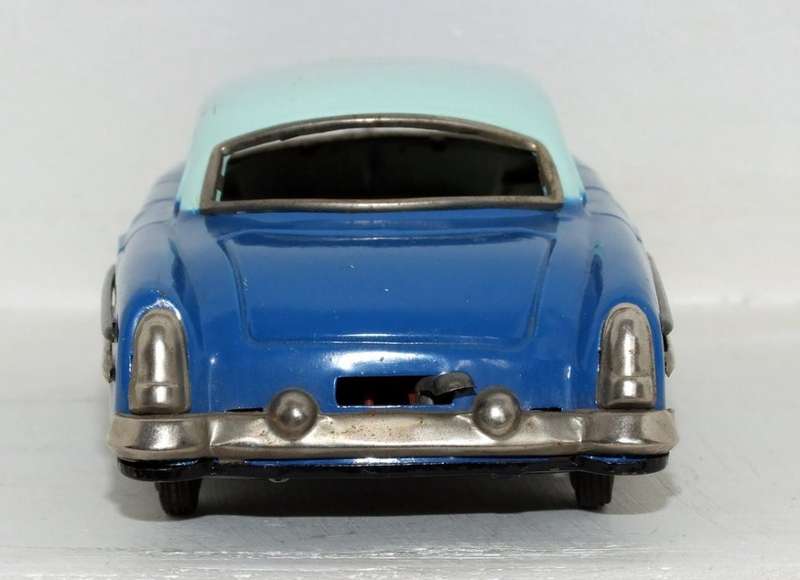 A made in Japan battery operated Tinplate Cadillac car circa 1950