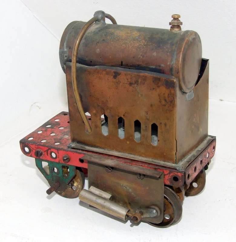 Rare vintage Meccano Steam Engine "locomotive" for spares or repair