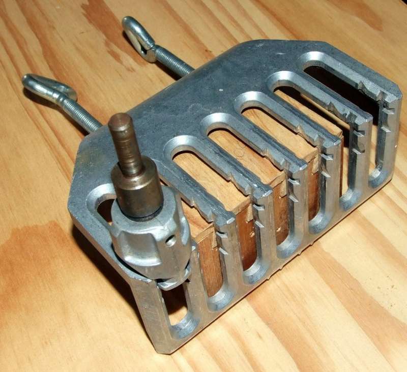 Handy Quality Dovetail Jointer Jig and Cutter Drill Attachment