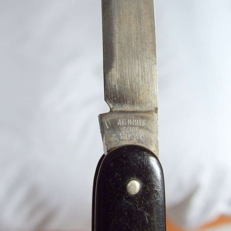 Aug Muller Sohne Solingen Germany Pocket Knife