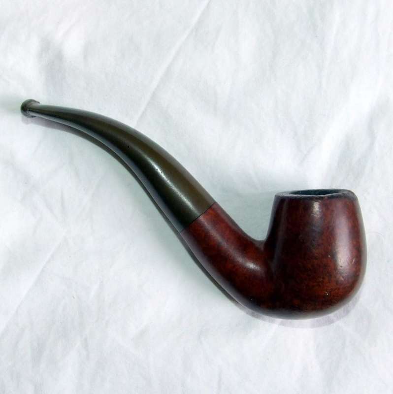 Rare MATTNER Johannesburg CORSICAN BRIAR SUPREME Bent Estate Pipe