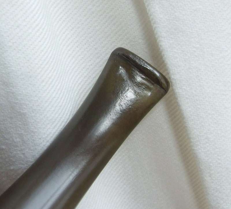 Rare MATTNER Johannesburg CORSICAN BRIAR SUPREME Bent Estate Pipe