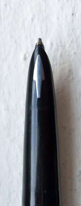 DOUBLE JEWEL PARKER 61 FLIGHTER, MADE IN ENGLAND, CONVERTER FILL, GOOD WORKING CONDITION.