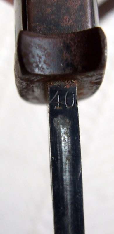 WW2 German K98 Bayonet, Scabbard and rare canvas Frock
