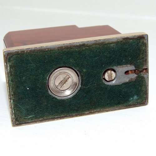 Rare West German AUGUSTA Patented "Around the World" Art Deco '50s Fuel Table Lighter, working!