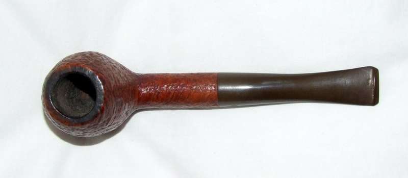 Excellent Vintage LACROIX 3 star #54 Large Sandblasted Briar Billiard Pipe