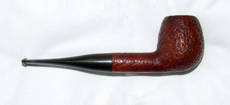 Excellent Vintage LACROIX 3 star #54 Large Sandblasted Briar Billiard Pipe