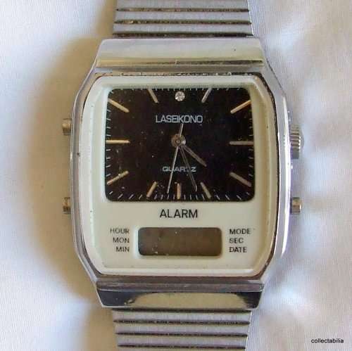 VINTAGE QUARTZ DIGITAL MEN`S LASEKONO WRIST WATCH