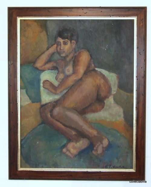 Original ROBERT BROADLEY oil on board, framed