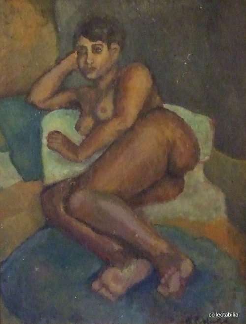 Original ROBERT BROADLEY oil on board, framed