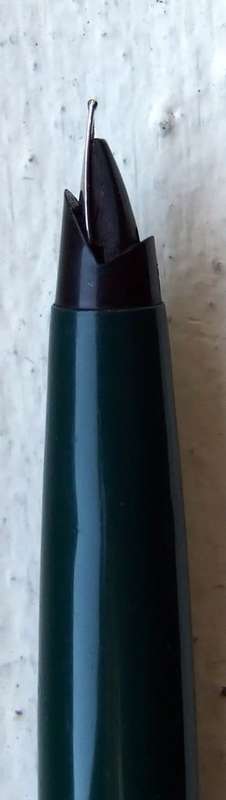 A classic green PARKER 45 Cartridge Fill Fountain pen in good condition