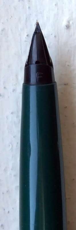 A classic green PARKER 45 Cartridge Fill Fountain pen in good condition