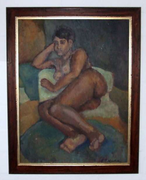 Original ROBERT BROADLEY oil on board, framed