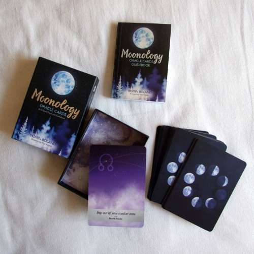 MOONOLOGY Oracle Cards and Guidebook - as new