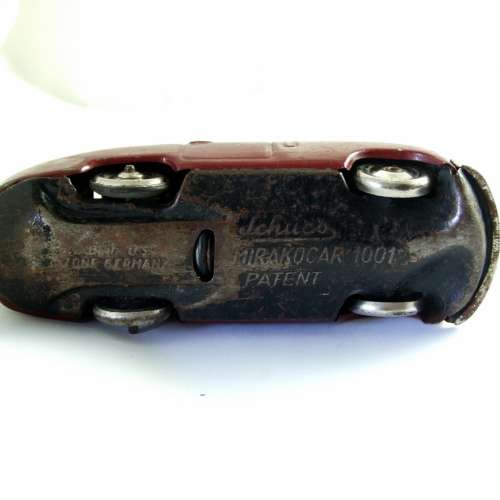 Vintage clockwork SCHUCO MIRAKOCAR 1001 - Made in US Zone Germany.