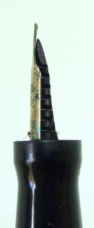 1930`s WAHL EVERSHARP `Oxford` lever fill fountain pen, 14ct nib