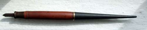 Rare 1920s Parker Duofold Twin Pen Desk Set