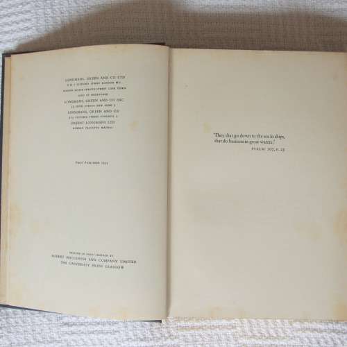 UNION CASTLE CHRONICLE by Marischal Murray - 1st Edition