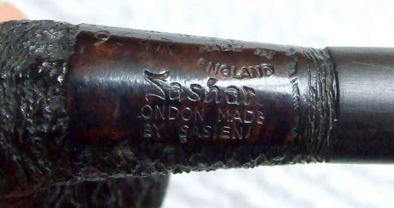 Estate London Made Sasieni Sashar 964R bent briar tobacco pipe