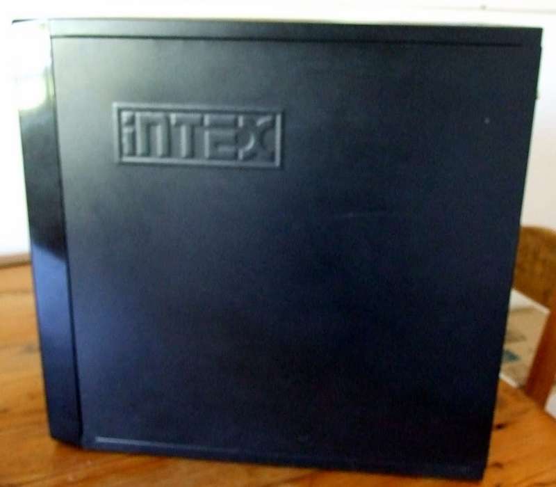 INTEX desktop computer CASE with power supply, BIOSTAR motherboard