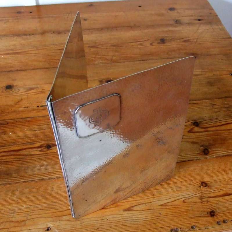Hinged Silver Plate Cover