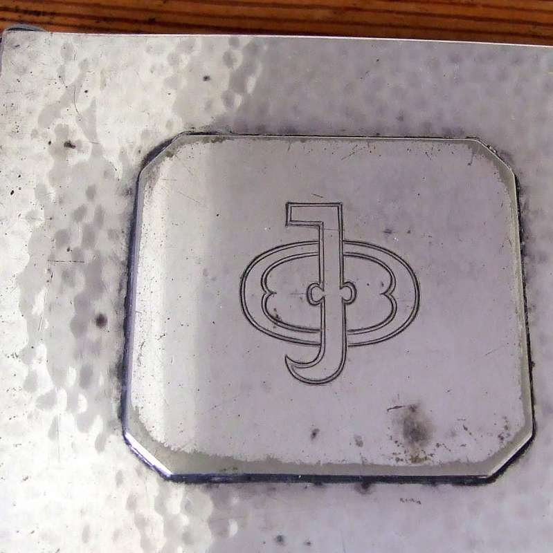 Hinged Silver Plate Cover