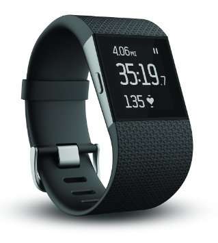 Fitbit Surge Activity Tracker in Black size small.
