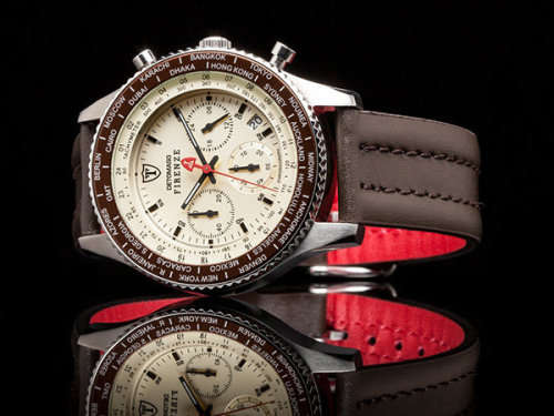 DETOMASO® ITALIA FIRENZE WORLD GP CHRONO HEIDFELD TEAM WATCH W. BOX