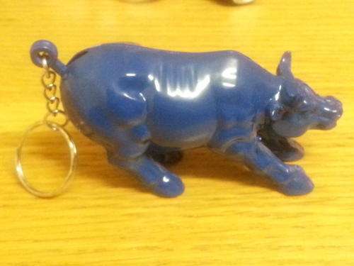 5 on Auction !!!!!! Blue bull Shaped Lighter(Closing 13:15)