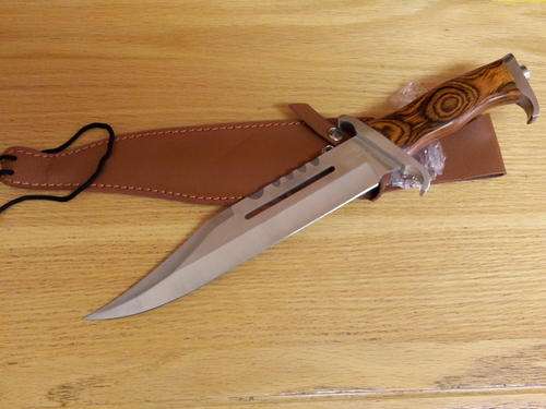 Rambo 111 First Blood Dedication Knife