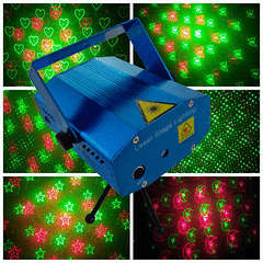 LASER STAGE LIGHTING - HOLOGRAPHIC LASER STAR PROJECTOR