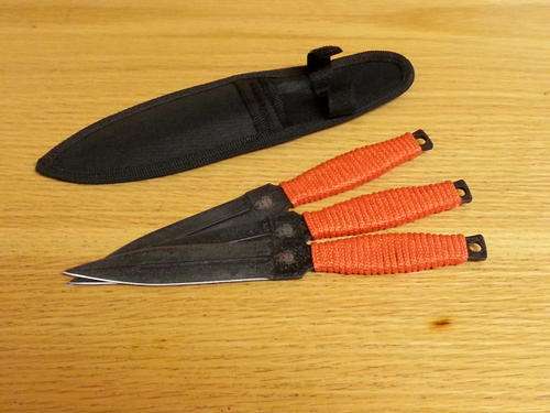 3pcs Throwing Knives Spider